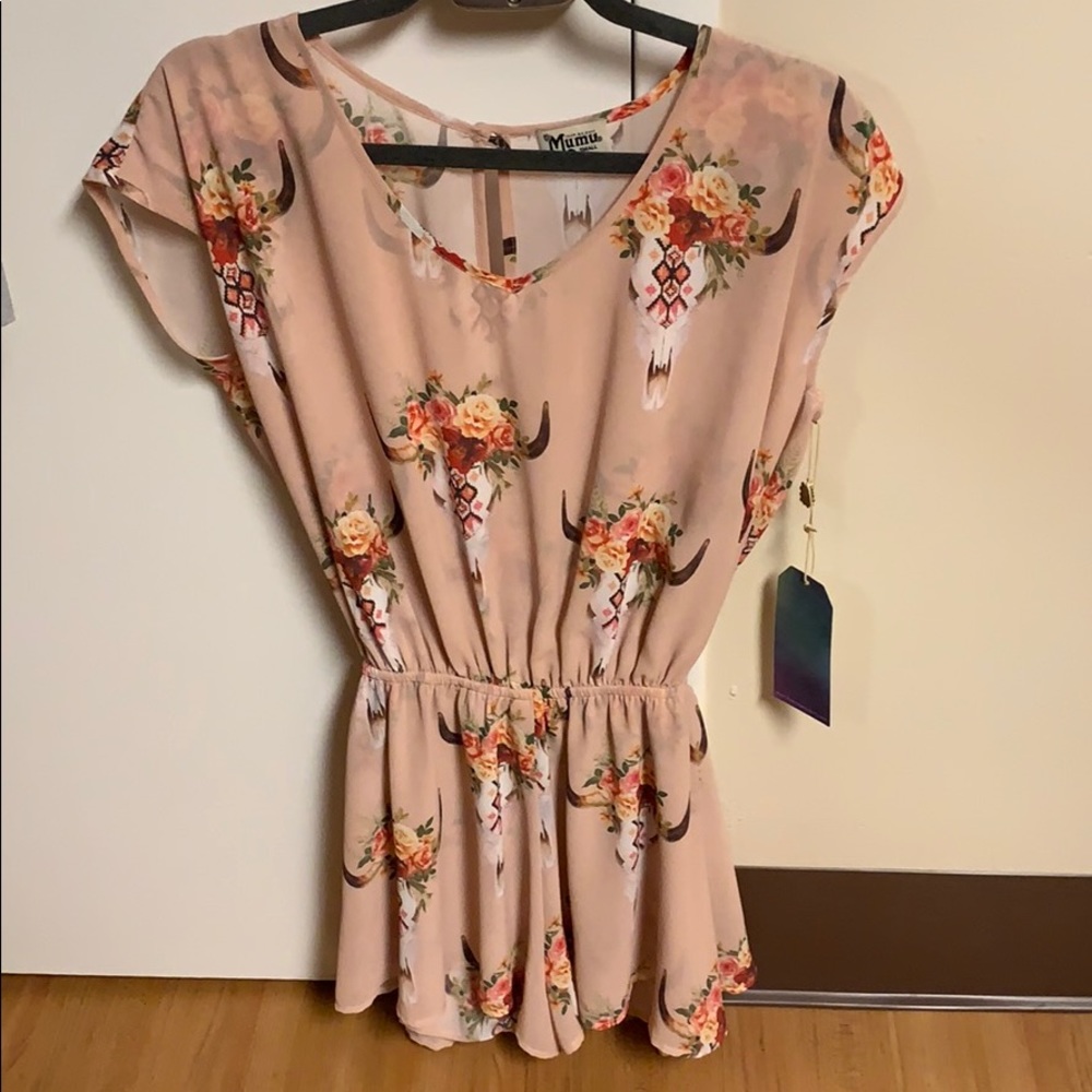 NWT Show me your mumu romper
